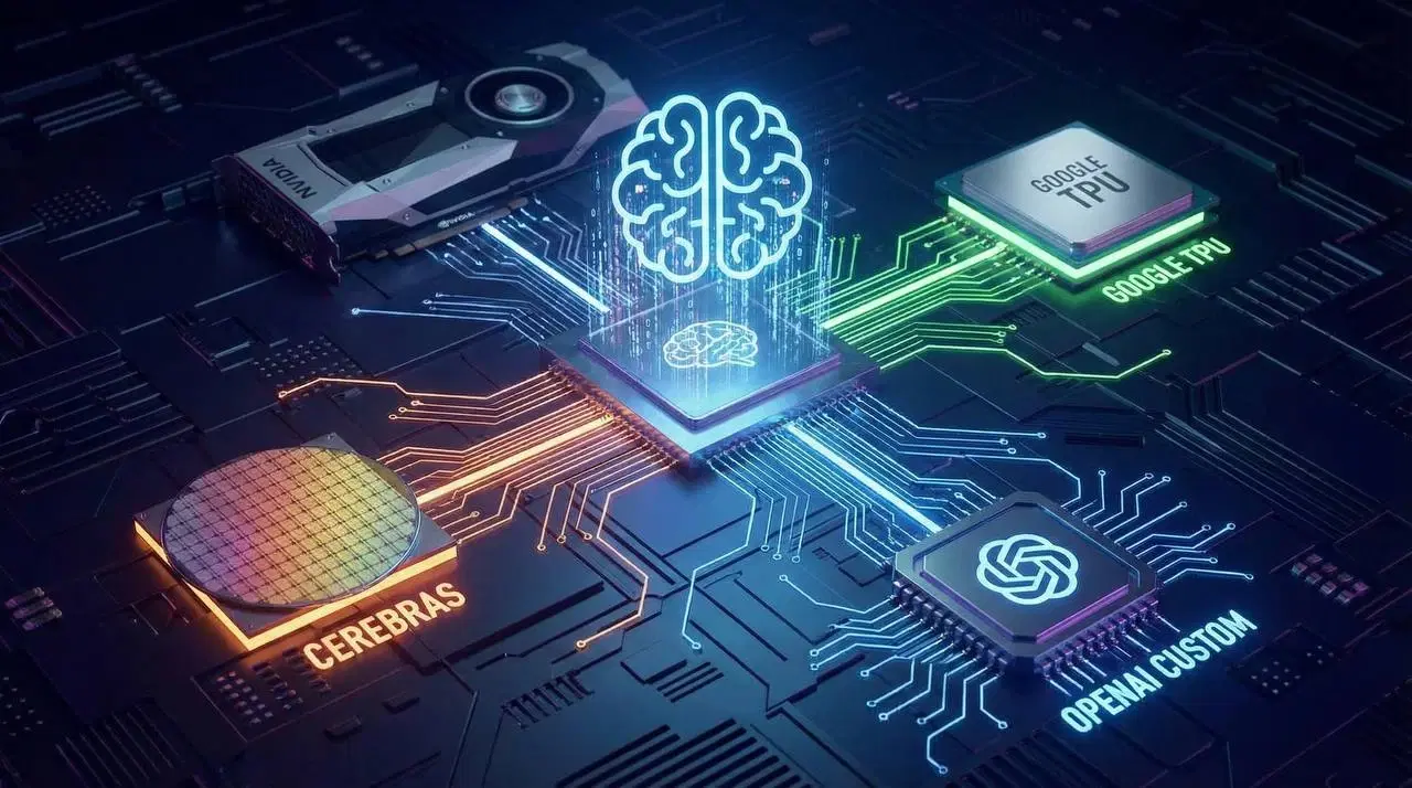 OpenAI_diversifie_ses_puces_dinference_Cerebras_TPU_Google_et_custom_chip